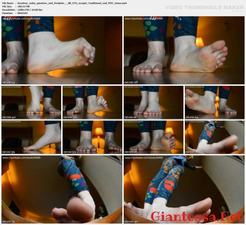Amateur soles giantess and footjobs - NB GTS scraps! Traditional and POV views
